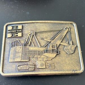 1982 Vintage Caterpillar, CAT Belt Buckle